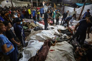 مقام وزارت بهداشت فلسطین: اجساد شهدای بیمارستان المعمدانی قابل شناسایی نیستند