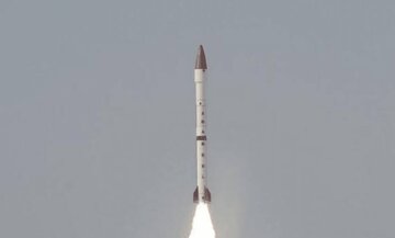 پاکستان یک‌ فروند موشک بالستیک دوربرد آزمایش کرد+فیلم
