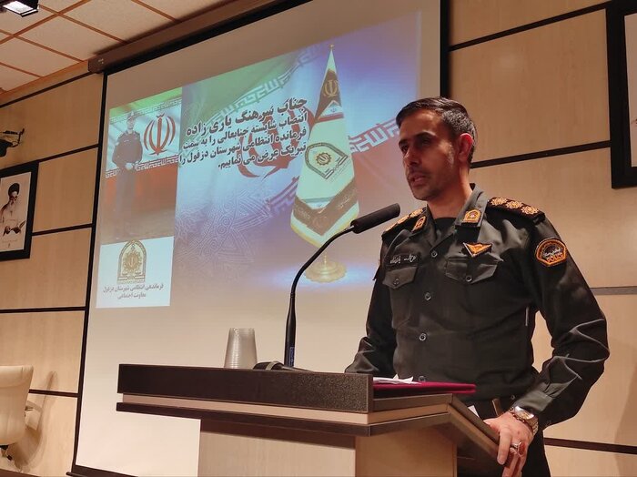 فرمانده جدید انتظامی دزفول معرفی شد 7 فرمانده جدید انتظامی دزفول معارفه شد