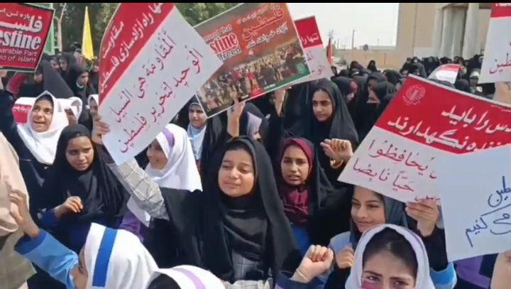 فیلم | تجمع اعتراض آمیز مردم ولایی دلگان در محکومیت بمباران بیمارستان المعمدانی غزه