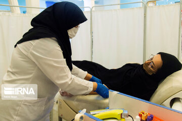 پویش اهدای خون «مهر فاطمی» ویژه بانوان در اصفهان آغاز شد
