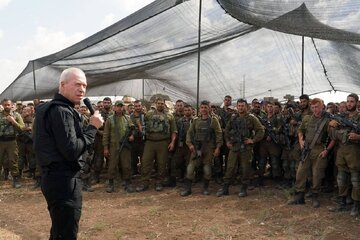 اعتراف وزیر جنگ رژیم اسرائیل به نبود محدودیت برای جنایت در غزه