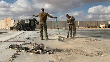 تشدید تدابیر امنیتی در غرب عراق پس از هدف قرارگرفتن پایگاه عین الاسد