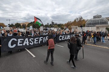 Des militants juifs arrêtés lors d’une manifestation anti-israélienne au Congrès américain au milieu de la guerre à Gaza