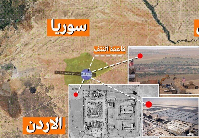 المیادین از حمله پهپادی و موشکی به دو پایگاه آمریکایی در سوریه خبر داد