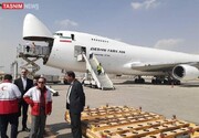 إيران ترسل أول شحنة من المساعدات الإنسانية إلى غزة
