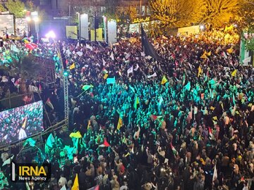 Iran : rassemblement des Téhéranais en soutien au peuple opprimé de Gaza sur la place de la Palestine