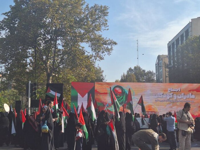 تجمع بزرگ مادران و کودکان ایرانی در حمایت از کودکان غزه برگزار شد