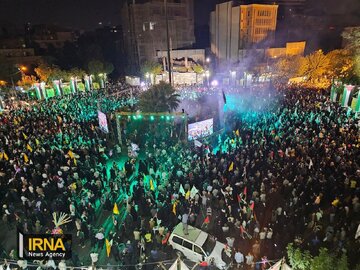 Reunión de miles de teheraníes en apoyo al pueblo de Gaza