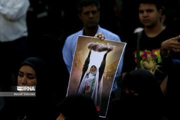 Mothers, children in support of Gaza