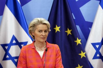 حمایت کور رئیس کمیسیون اروپا از اسرائیل، صدای تیم سیاست خارجی اتحادیه را درآورد