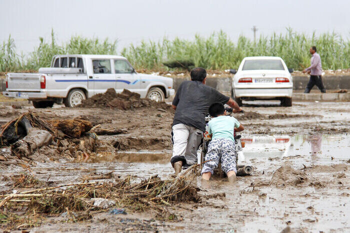 سیل در مازندران؛ از طغیان رودخانه‌ها تا بازگشایی راه‌های روستایی