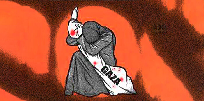 هنر کاریکاتور در افشای جنایات صهیونیستها زبان گشود+ فیلم