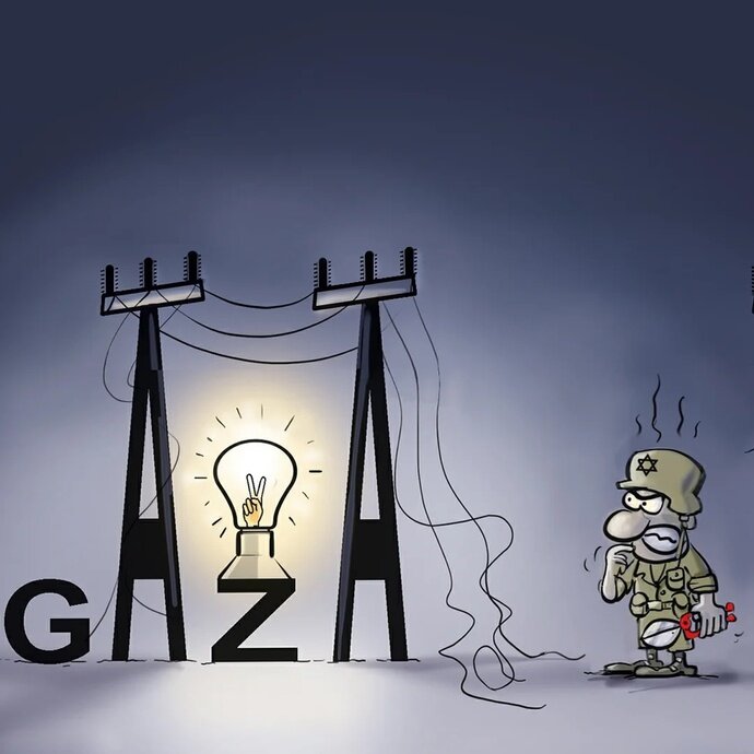 هنر کاریکاتور در افشای جنایات صهیونیستها زبان گشود+ فیلم