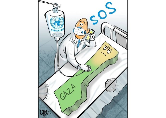 هنر کاریکاتور در افشای جنایات صهیونیستها زبان گشود+ فیلم