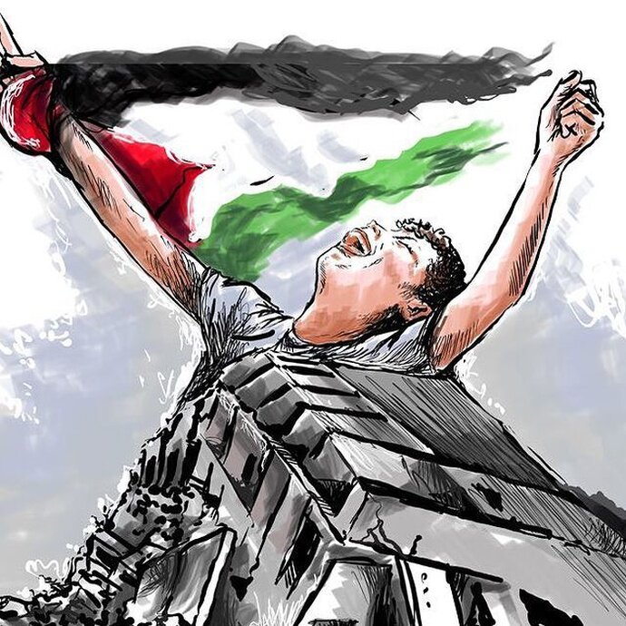 هنر کاریکاتور در افشای جنایات صهیونیستها زبان گشود+ فیلم