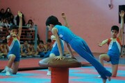 مسابقات ژیمناستیک هنری قهرمانی کردستان در بانه برگزار شد