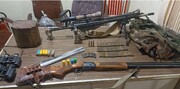 شکارچیان با اسلحه جنگی در جلفا دستگیر شدند