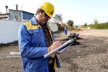 Exercise drill by Iranian gas company