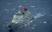 پکن: نیروی دریایی چین در حال انجام وظایف عادی خود در منطقه است