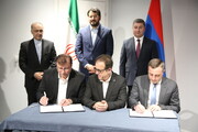 Iran, Armenia ink contract to construct part of North-South corridor