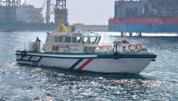 الحاق یک فروند شناور کنترل و بازرسی به ناوگان دریایی بنادر استان بوشهر
