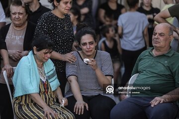 Gaza : Funérailles des victimes de la frappe israélienne contre l’église Saint Porphyrius