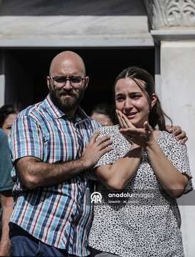 Gaza : Funérailles des victimes de la frappe israélienne contre l’église Saint Porphyrius