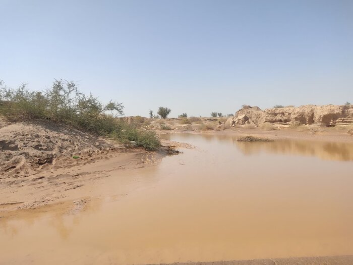 راه ۱۰ روستای ریگان بازگشایی شد