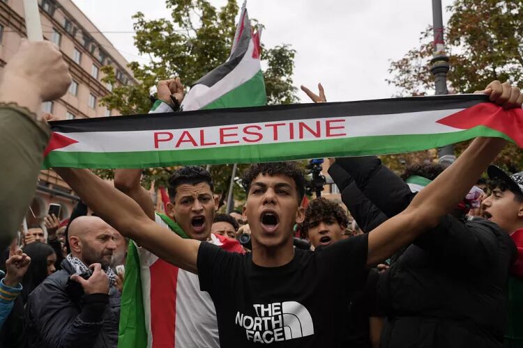 خیزش حامیان فلسطین در اروپا