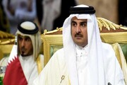 امیر قطر:نباید در قبال بمباران وحشیانه غیرنظامیان سکوت کرد+فیلم
