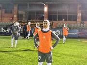 تمرینات تیم ملی فوتبال بانوان در هوای مطبوع پرث + عکس