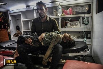 Una pequeña parte de crímenes del régimen sionista contra inocente pueblo de Gaza