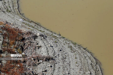 Barzoo dam in northeastern Iran