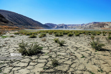 Barzoo dam in northeastern Iran