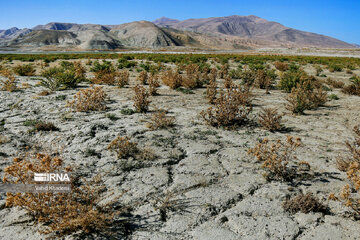 Barzoo dam in northeastern Iran