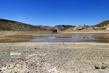 Barzoo dam in northeastern Iran