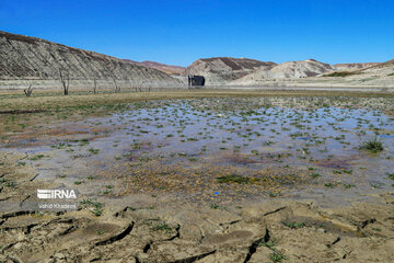 Barzoo dam in northeastern Iran