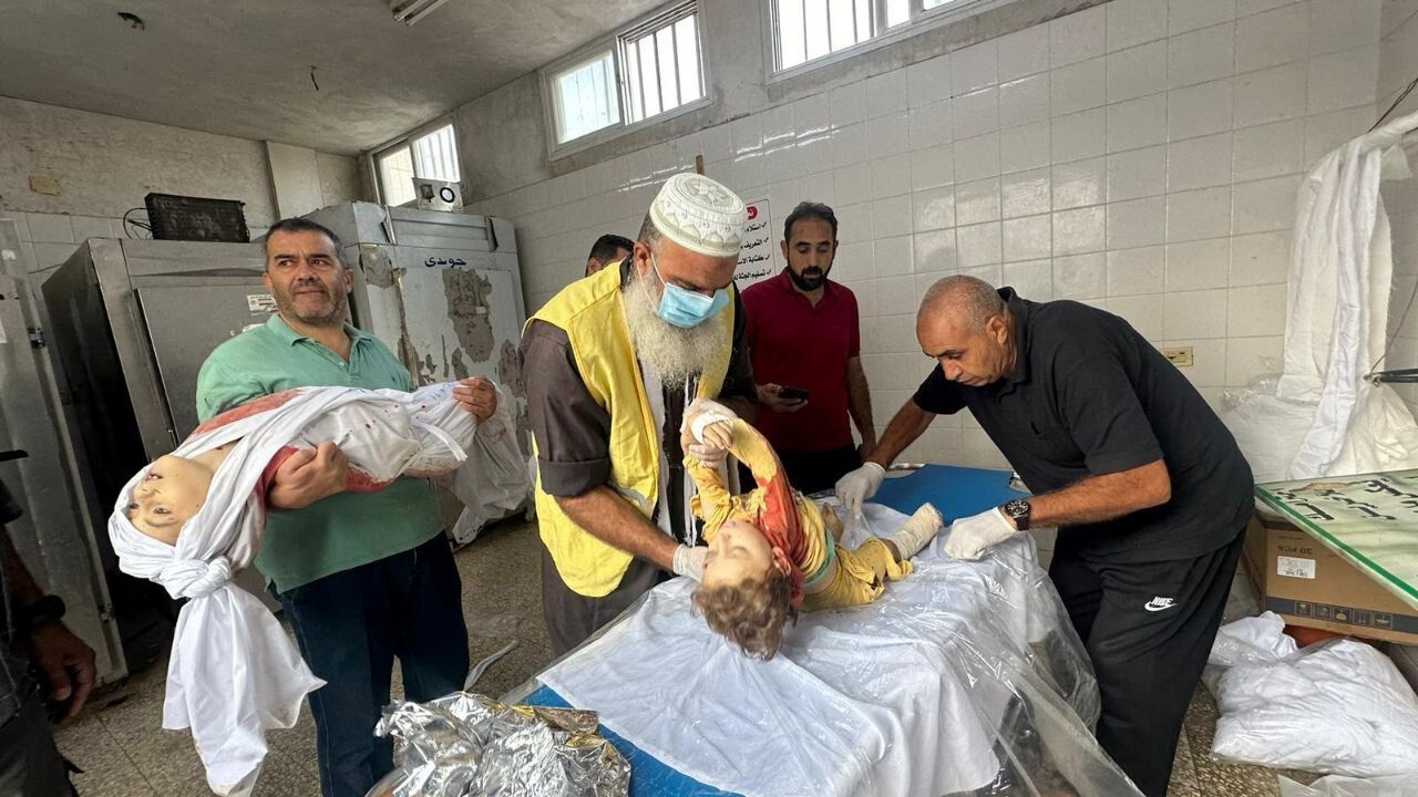 پیکر ۲۱۰ شهید در بیمارستان شفا در حال فاسد شدن است