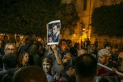 تجمع اعتراضی برابر سفارت فرانسه در لبنان و تونس