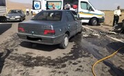 تصادف در بلوچستان ۶مجروح و ۲کشته بر جا گذاشت