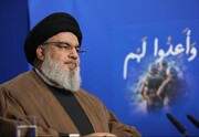 El secretario general de Hezbolá llama los mártires de Gaza mártires del Camino de Al-Quds