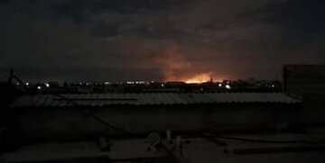 حمله به پایگاه نظامیان آمریکایی در شرق سوریه