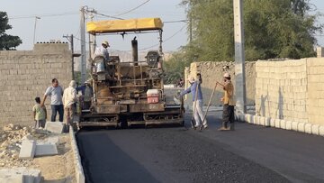 ۸۰۰ هزار مترمربع معابر روستاهای خراسان شمالی آسفالت شد 