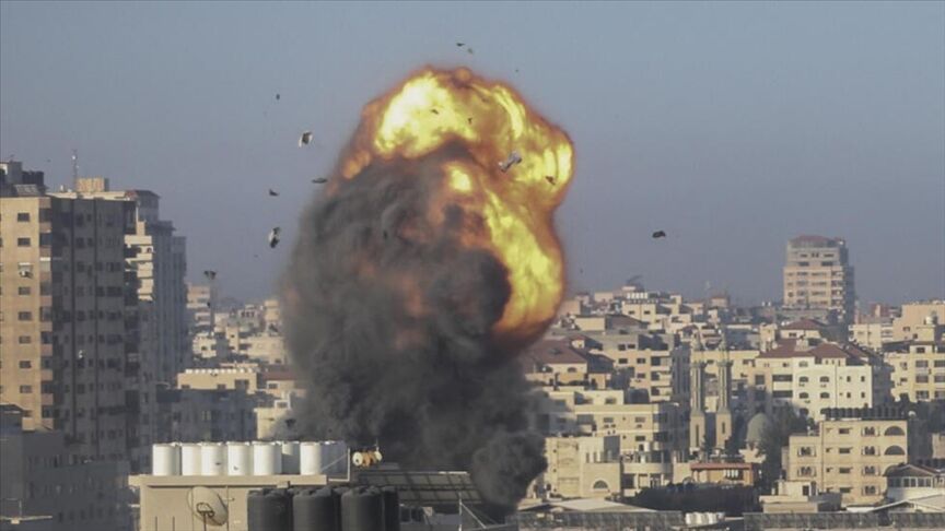 الکیان الصهیونی یقصف غزة بمعدل 22 صاروخا تدميريا لكل كيلومتر مربع