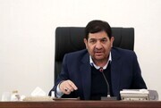 Irans erster Vizepräsident verurteilt die Verbrechen des zionistischen Regimes gegen Gaza