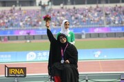 Les athlètes iraniens voilées continuent de remporter des médailles aux Jeux paralympiques asiatiques