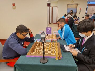 شطرنج بازان ایران در ۴ دور بخش سرعت مسابقه دادند