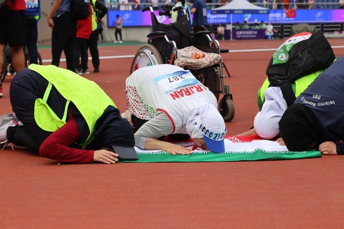 Iranian athletes keep grabbing medals at Asian Para Games