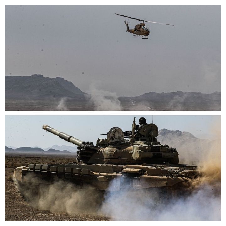 La Fuerza Terrestre del Ejército iraní inicia ejercicios militares masivos La Fuerza Terrestre del Ejército iraní inicia ejercicios militares masivos